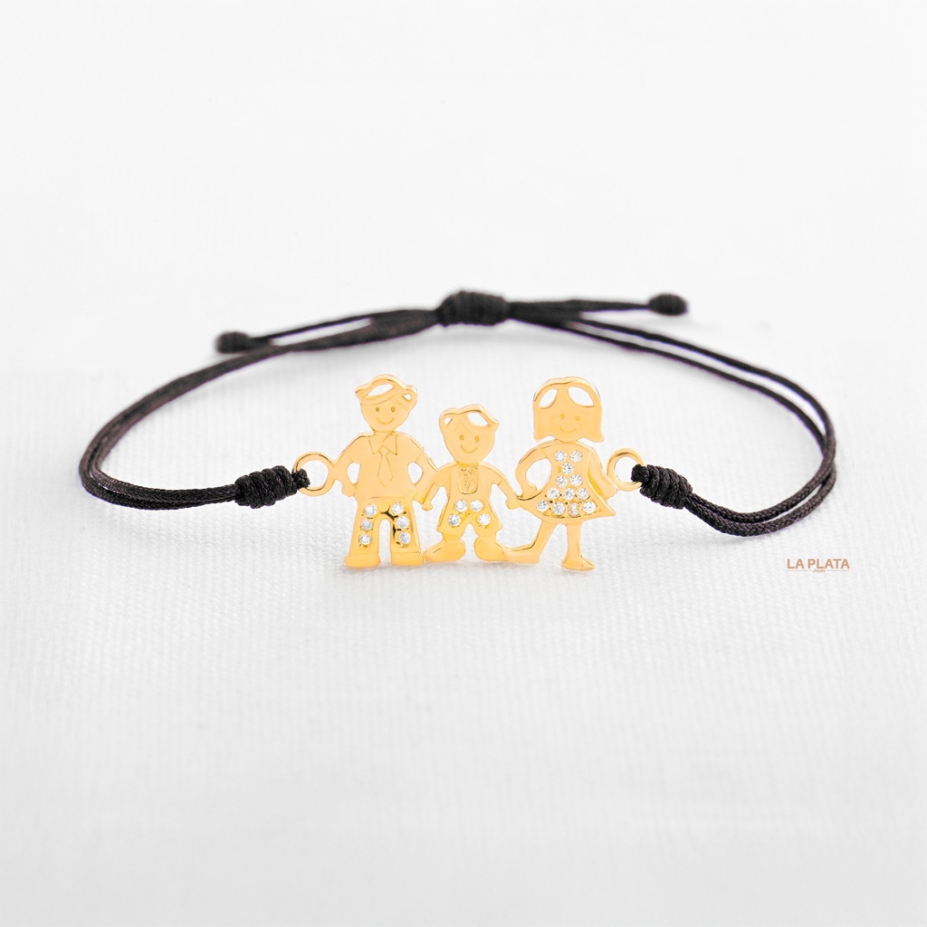 PULSERA PAPÁ, MAMÁ E HIJO