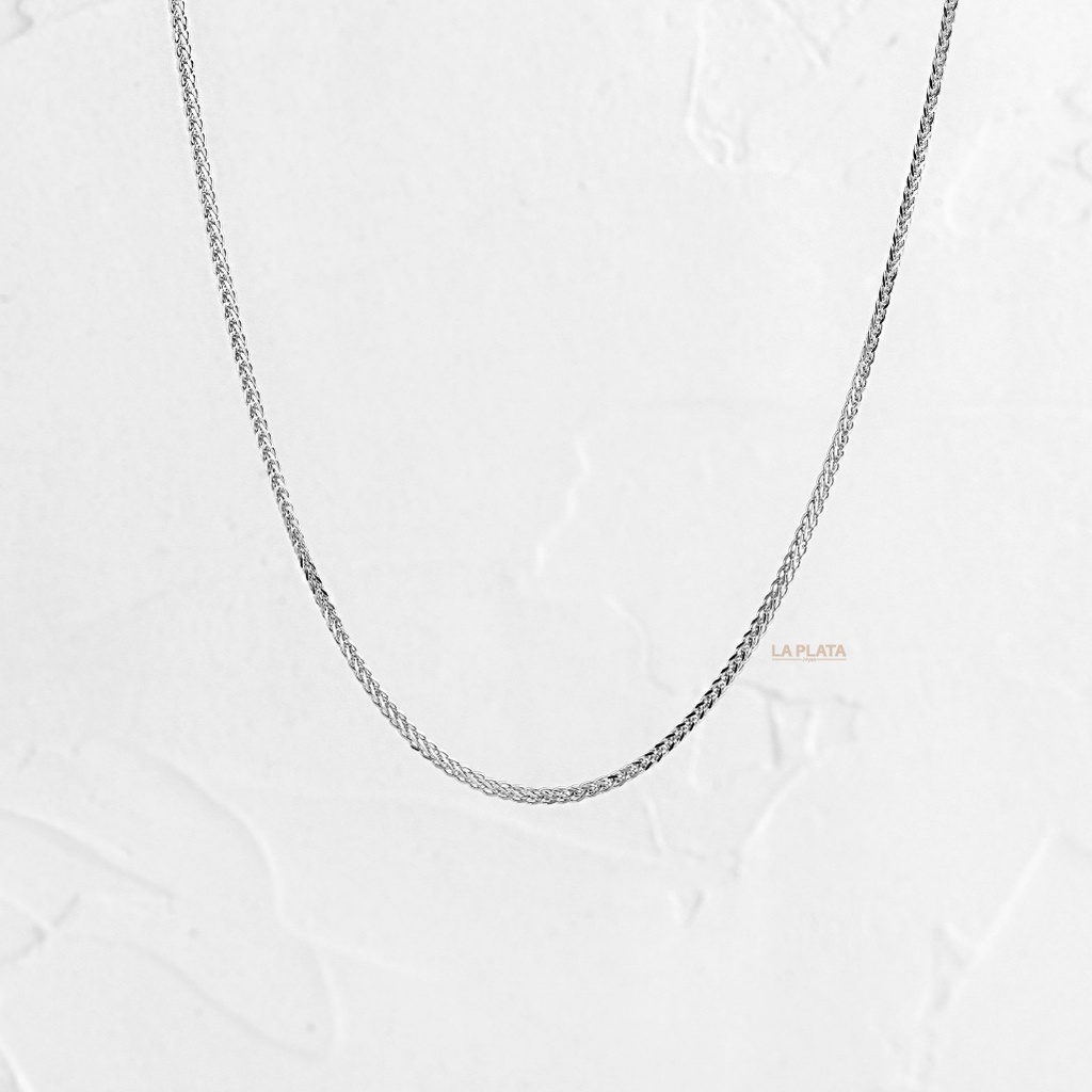 CADENA MINI FRANCO ORO BLANCO