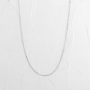 CADENA ROLON ORO BLANCO 50CM
