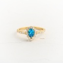 ANILLO GOTA CIRCONADA