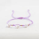 PULSERA DE HILO NUDOS BRILLANTES