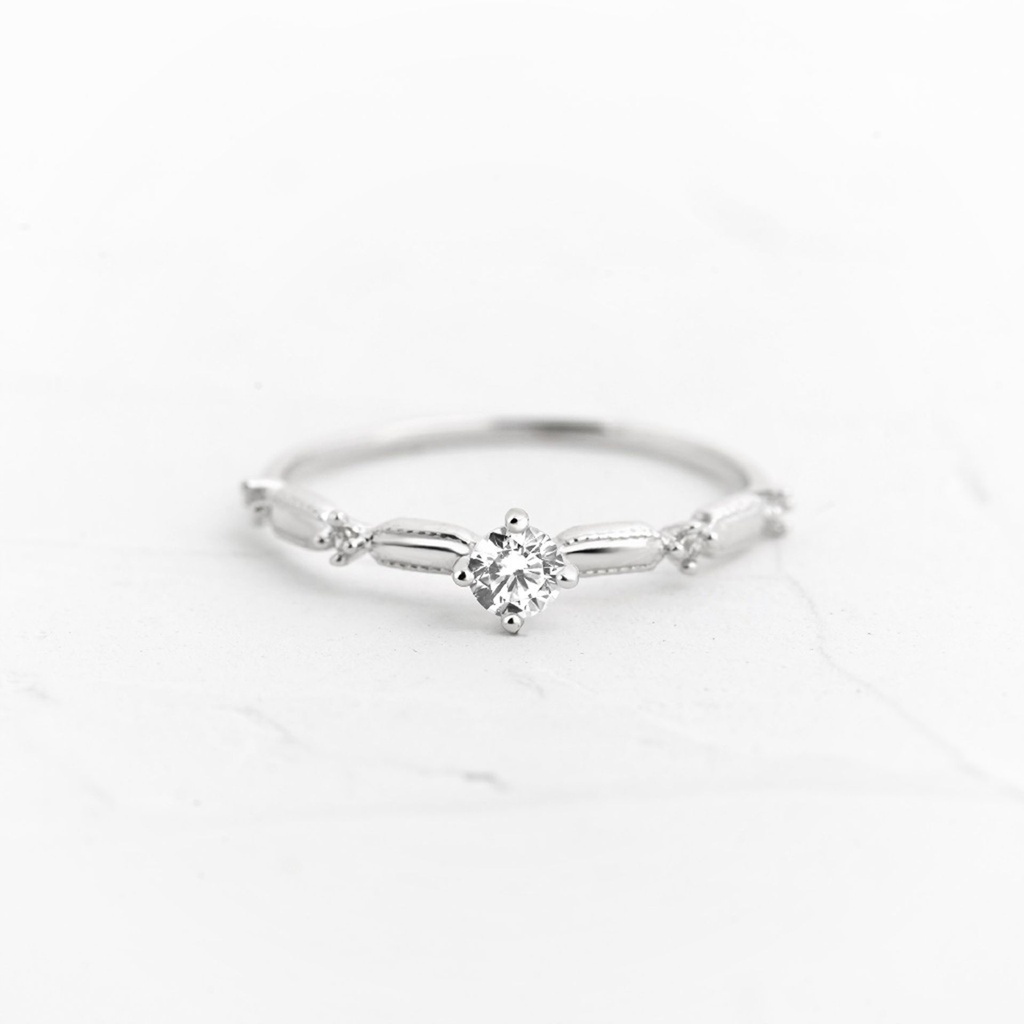 ANILLO ORO BLANCO ALUNA