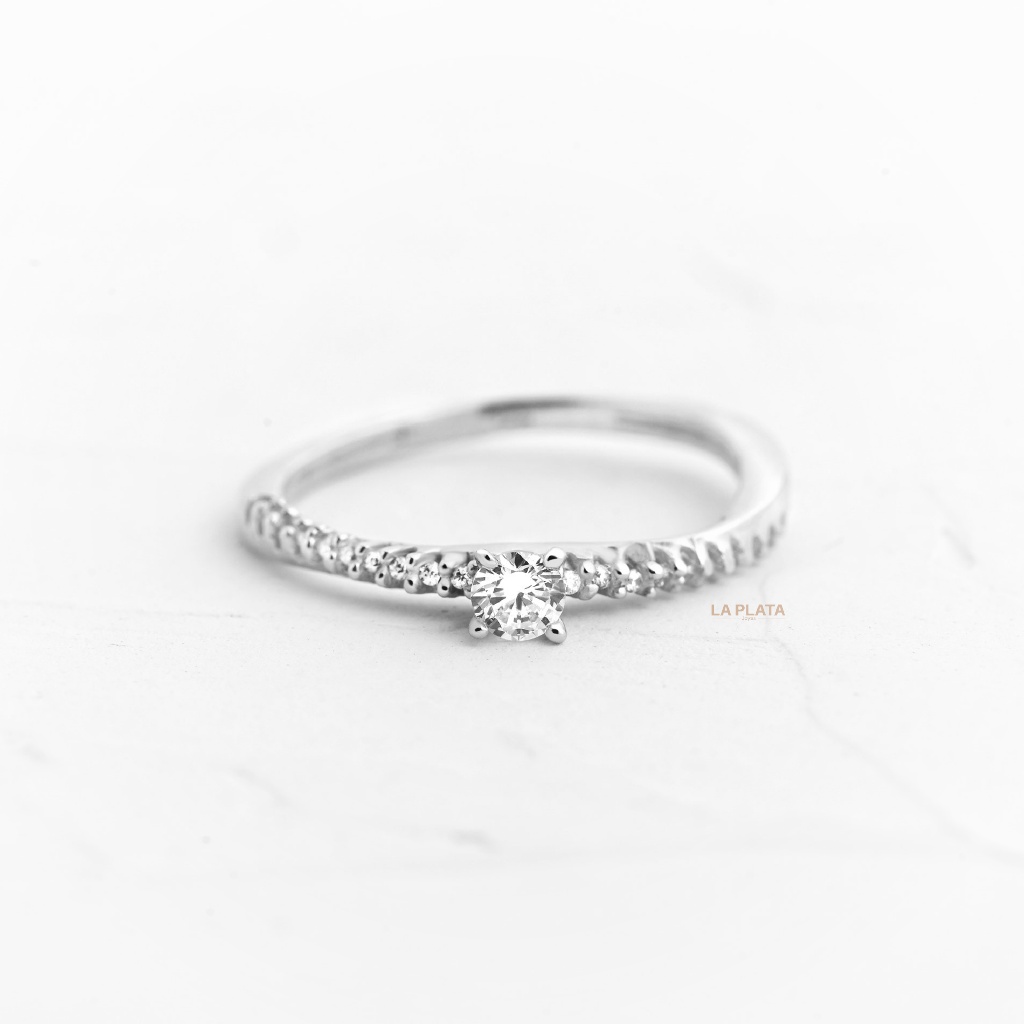 ANILLO ORO BLANCO SELENDRA