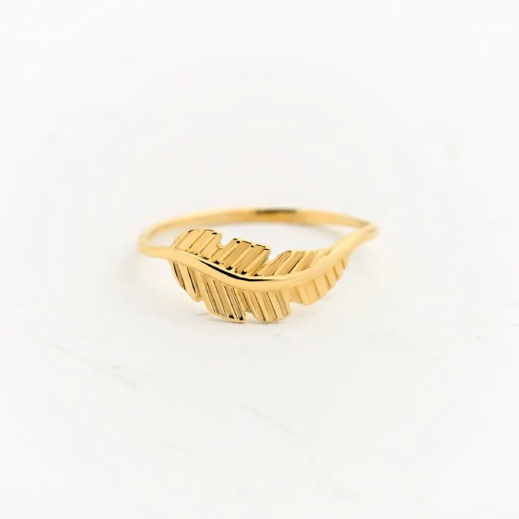 ANILLO HOJA GALIT
