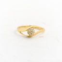 ANILLO CRUZADO CON CIRCÓN