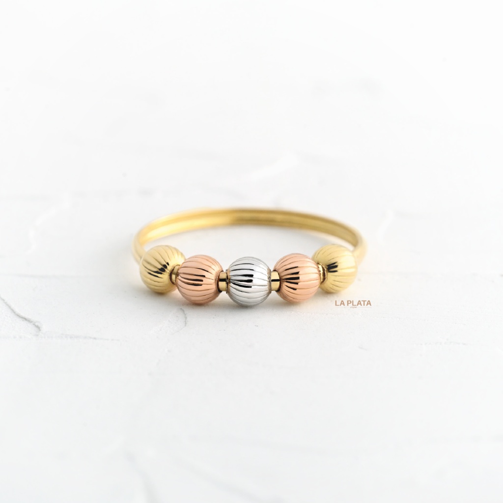 ANILLO LUZ TRINA TRES OROS