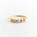 ANILLO LUZ TRINA TRES OROS