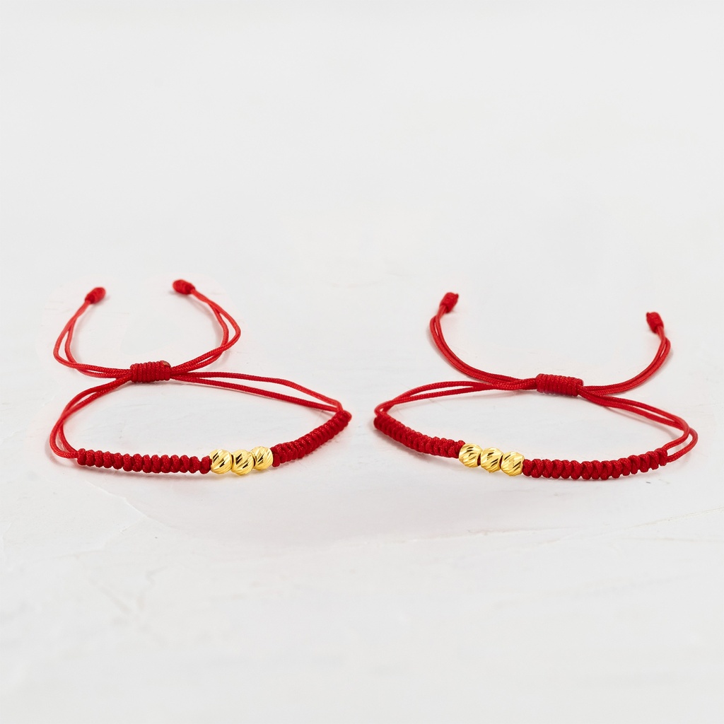 PULSERA DUO BALINES DIAMANTADOS