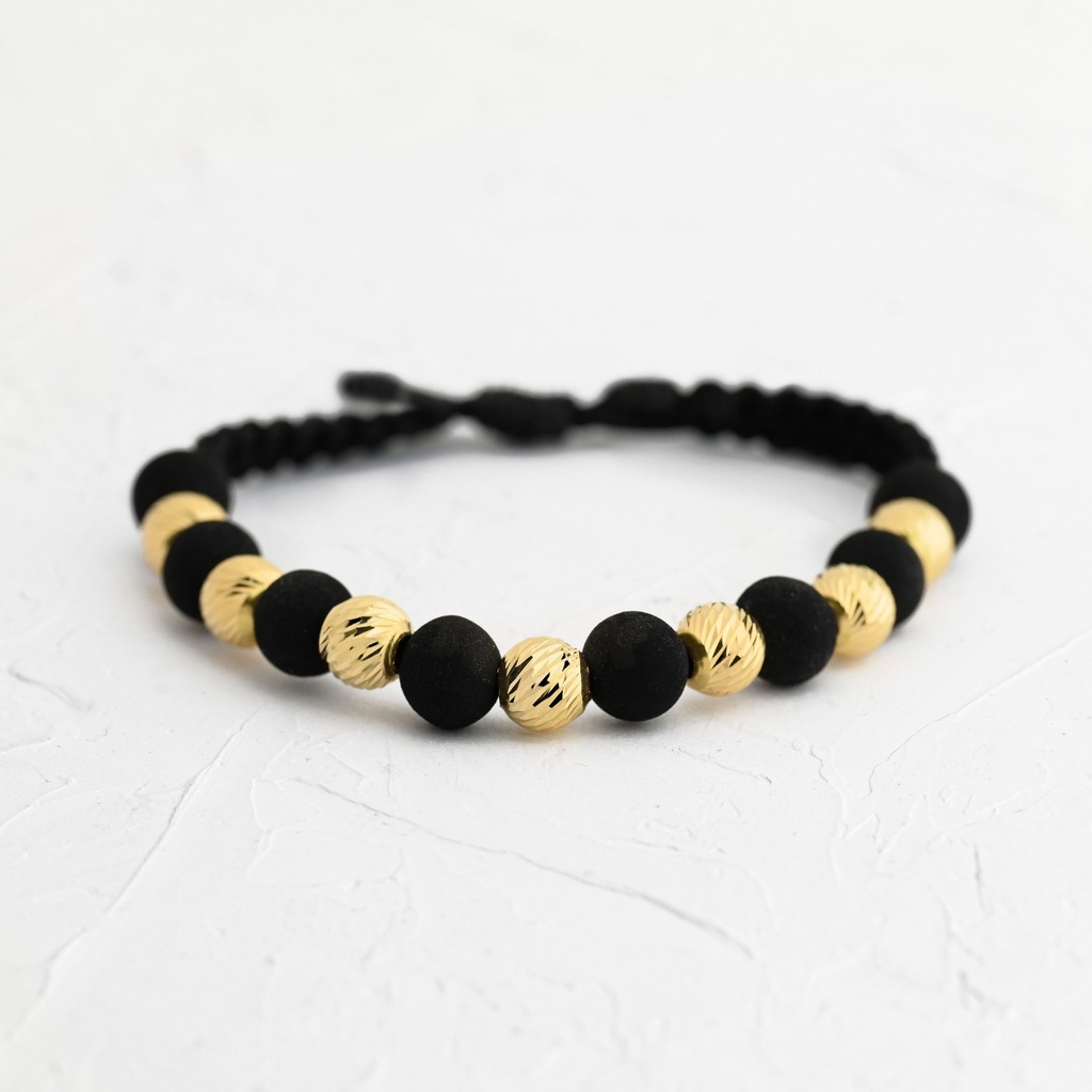 PULSERA BALINES DIAMANTADOS SATURNO