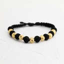 PULSERA BALINES DIAMANTADOS SATURNO