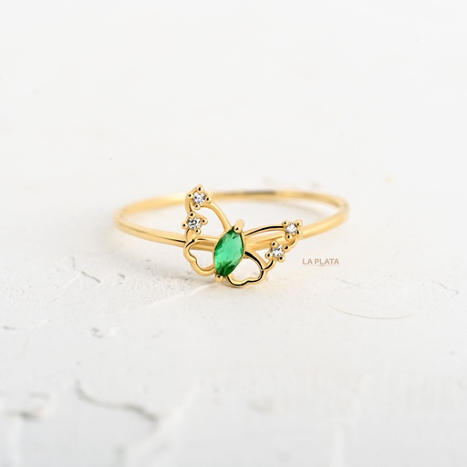 ANILLO MARIPOSA CIRCONADA