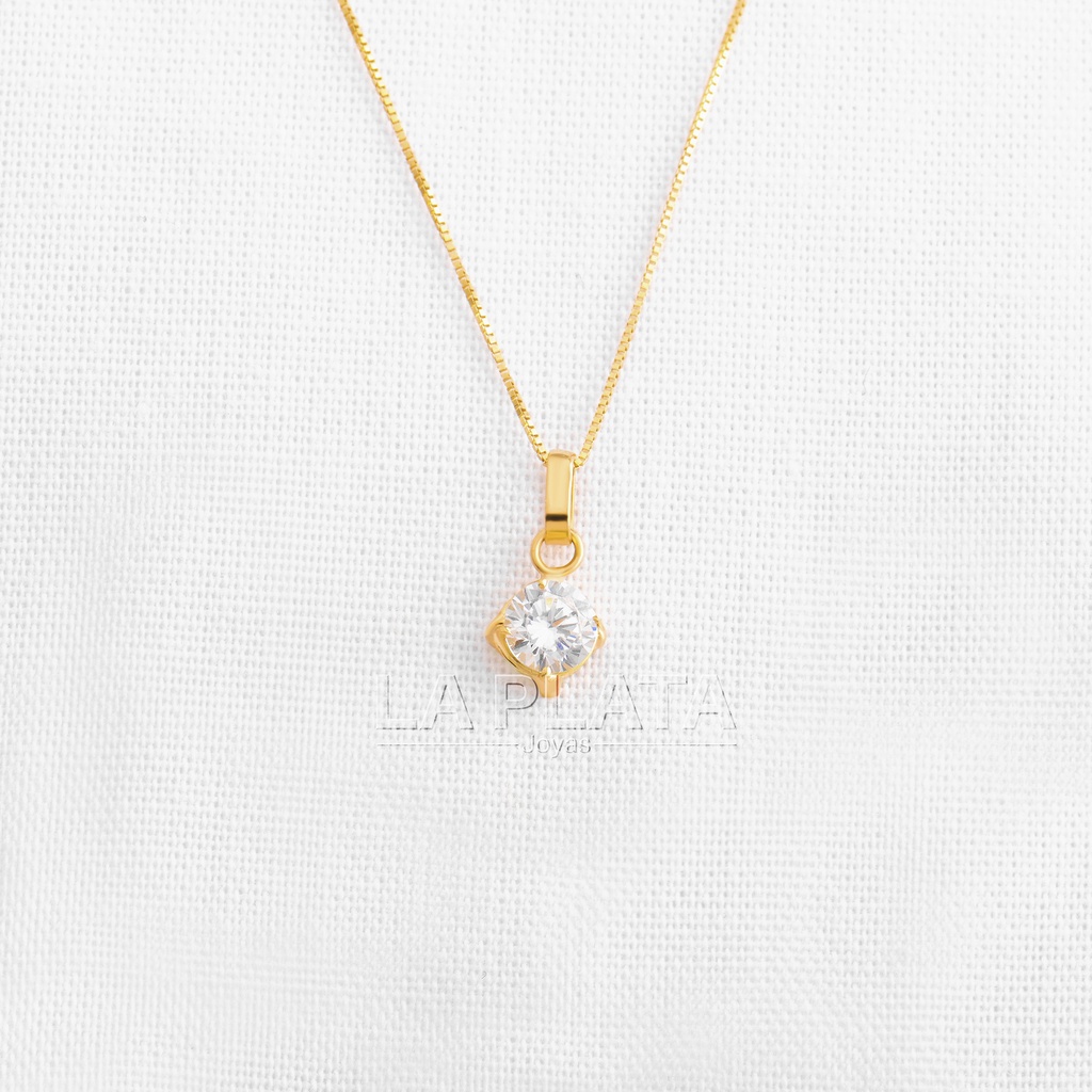 DIJE CIRCONES REDONDO