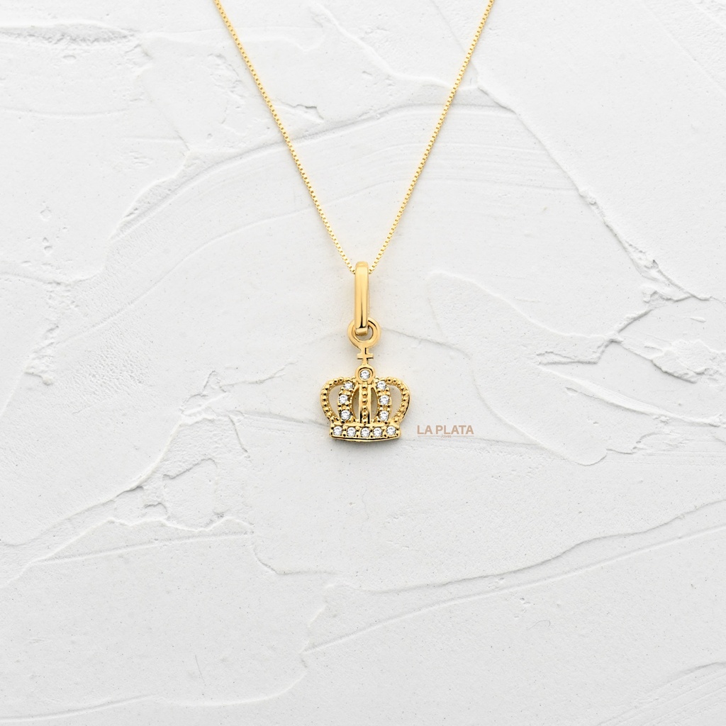 DIJE CORONA TRONO DE ALMA