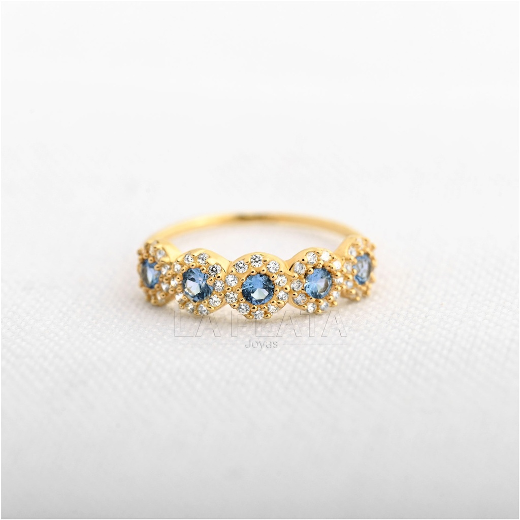 ANILLO CIRCON JARDIN FLORAL