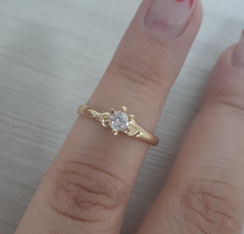 ANILLO CASTILLO DE CORAZON 