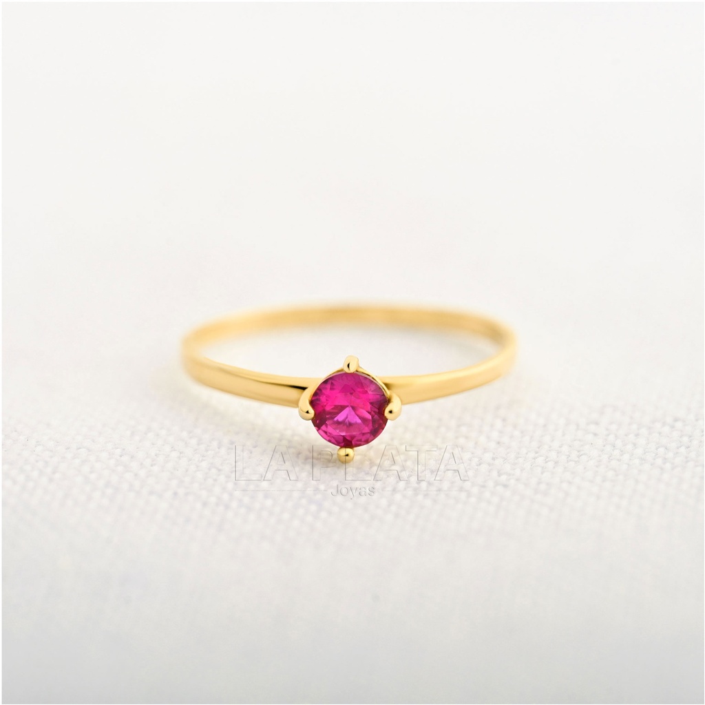 ANILLO REDONDO CON CIRCÓN