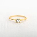 ANILLO CIRCÓN SOLITARIO RANURADO