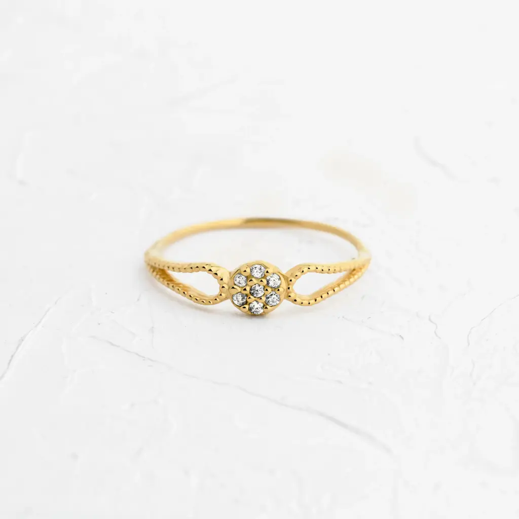ANILLO CIRCÓN LIRIO