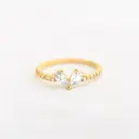 ANILLO CORAZÓN DE CIRCONES