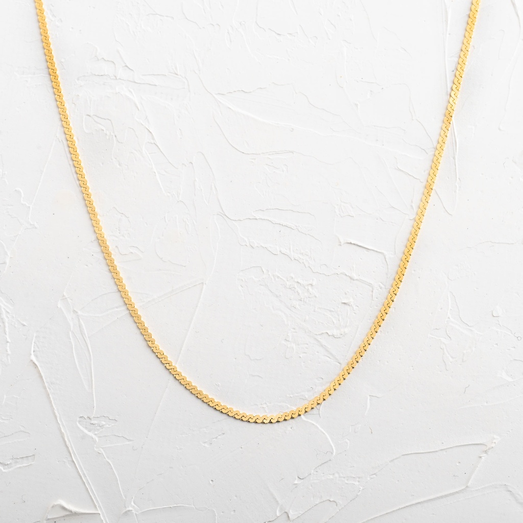 CADENA EGIPCIA ZIG ZAG 40CM