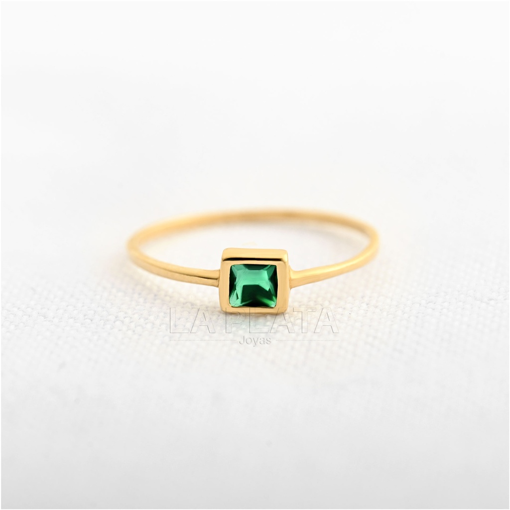 ANILLO CIRCÓN CUADRADO LISO