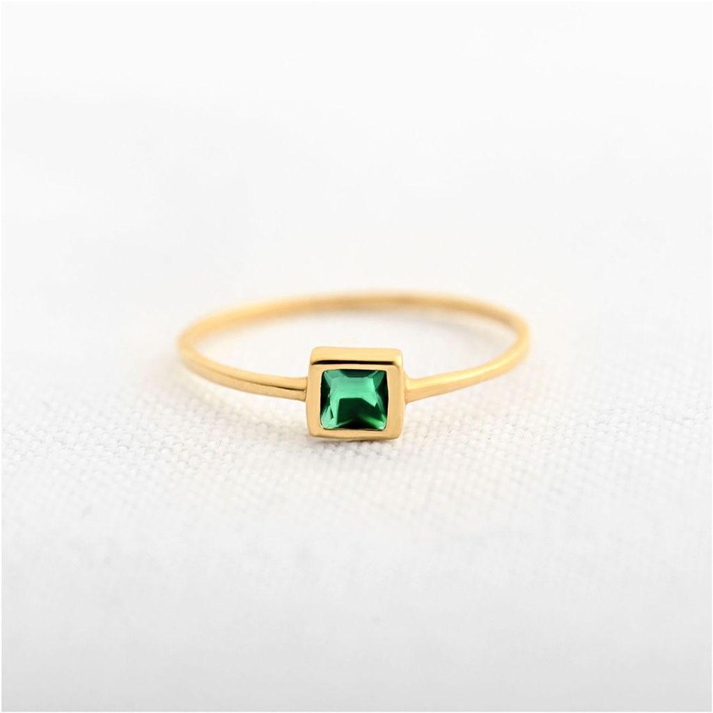 ANILLO CIRCÓN CUADRADO LISO