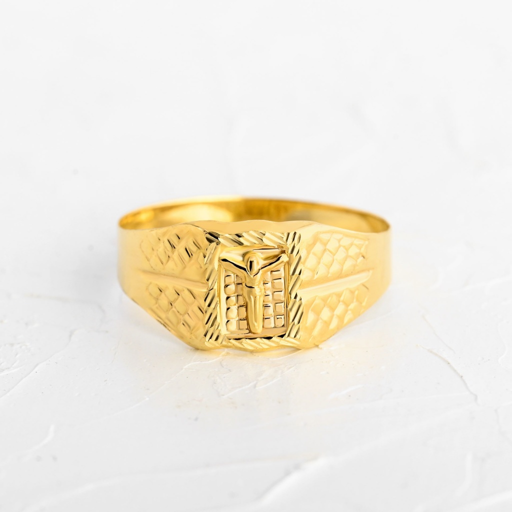 ANILLO HOMBRE CRUZ VIRTUD