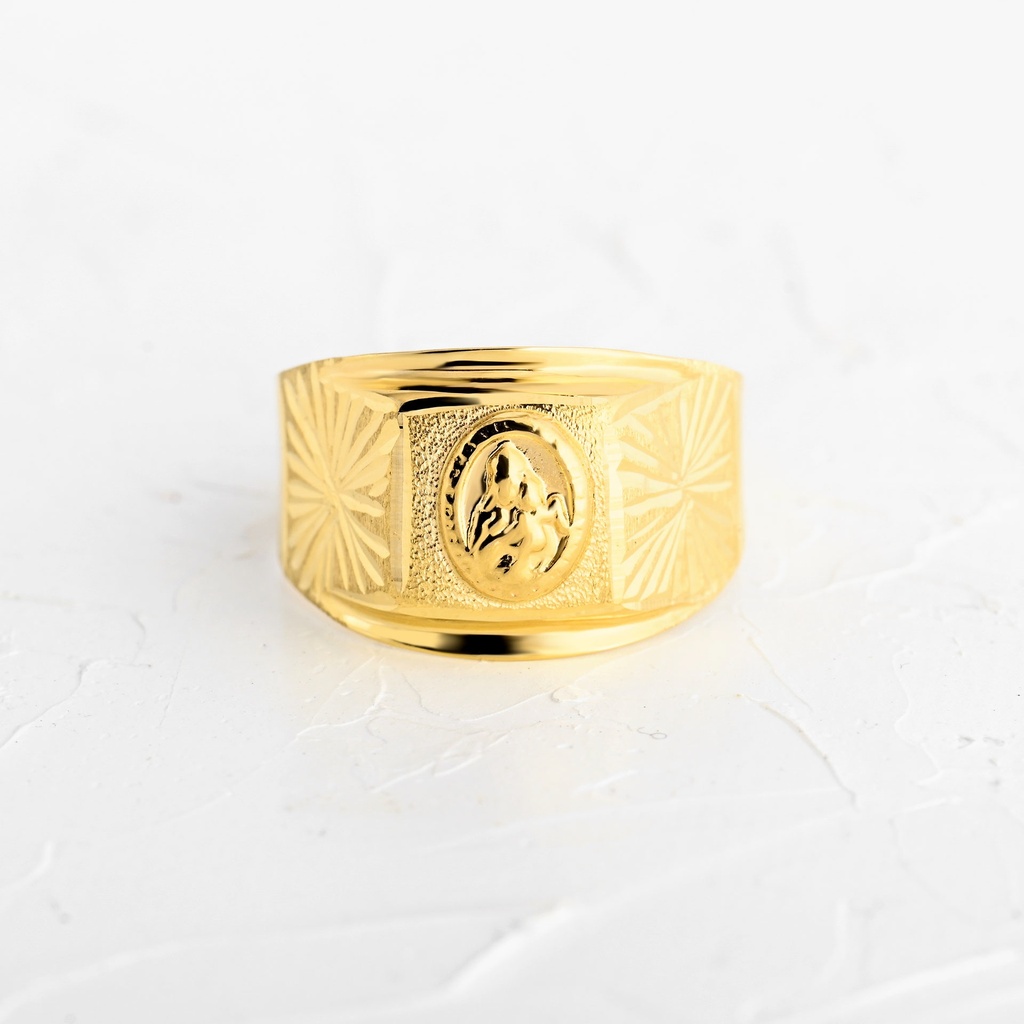 ANILLO HOMBRE LUZ VIRGEN DEL CARMEN