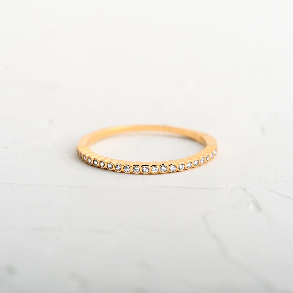 ANILLO REDONDO PLANO CON CIRCÓN