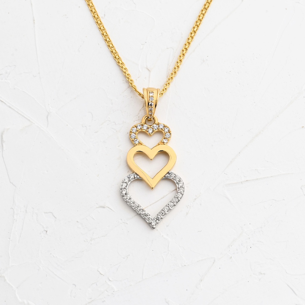 DIJE CORAZON ETERNO