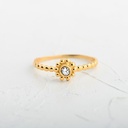 ANILLO CIRCON FLOR DE ROCIO