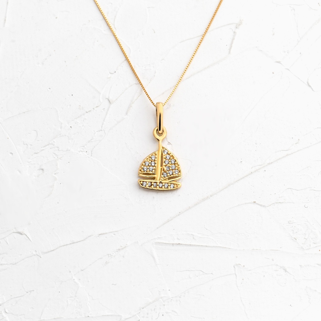 DIJE VELERO DORADO