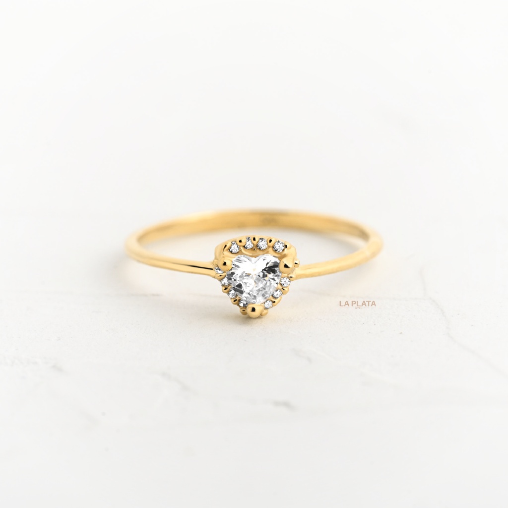 ANILLO CORAZÓN CLASICO