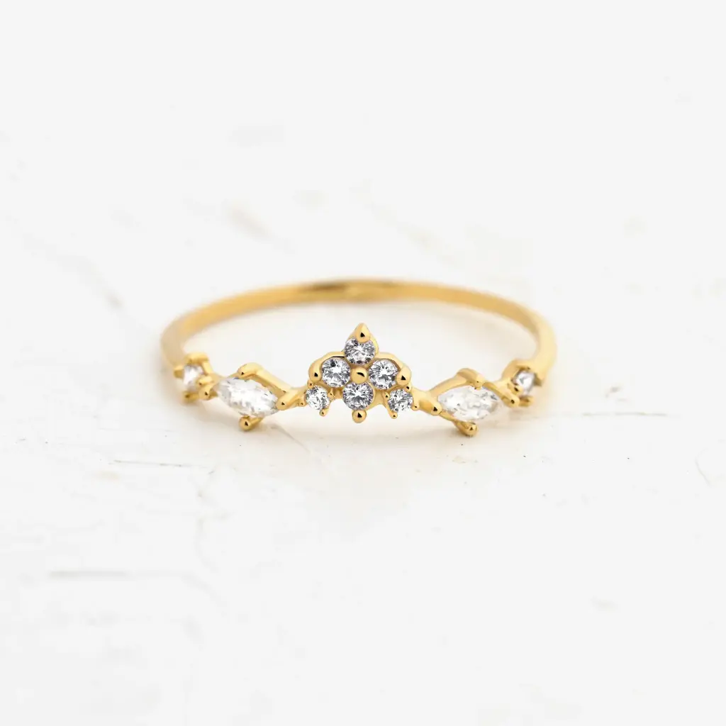 ANILLO CIRCÓN FLOR CAELIA