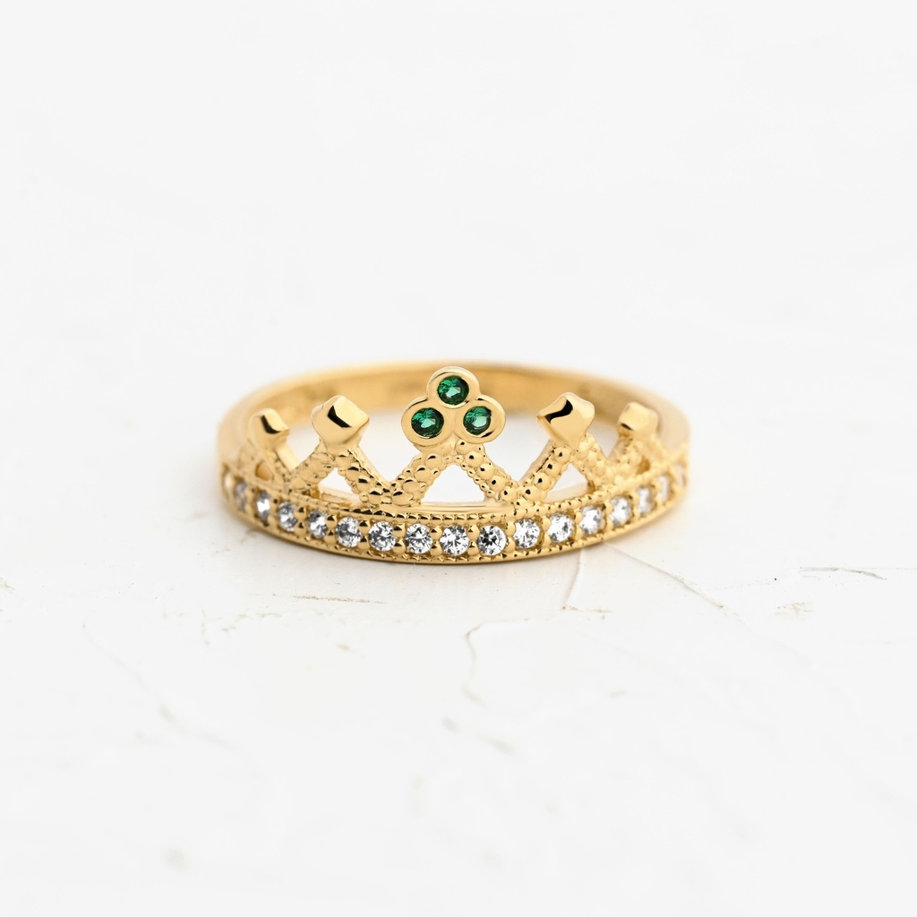 ANILLO 15 CORONA DE TREBOL