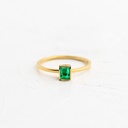 ANILLO ESMERALDA ROCIO VERDE 