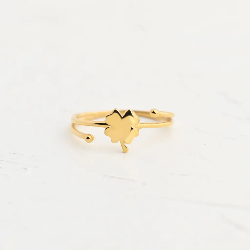 ANILLO TREBOL ETERNO
