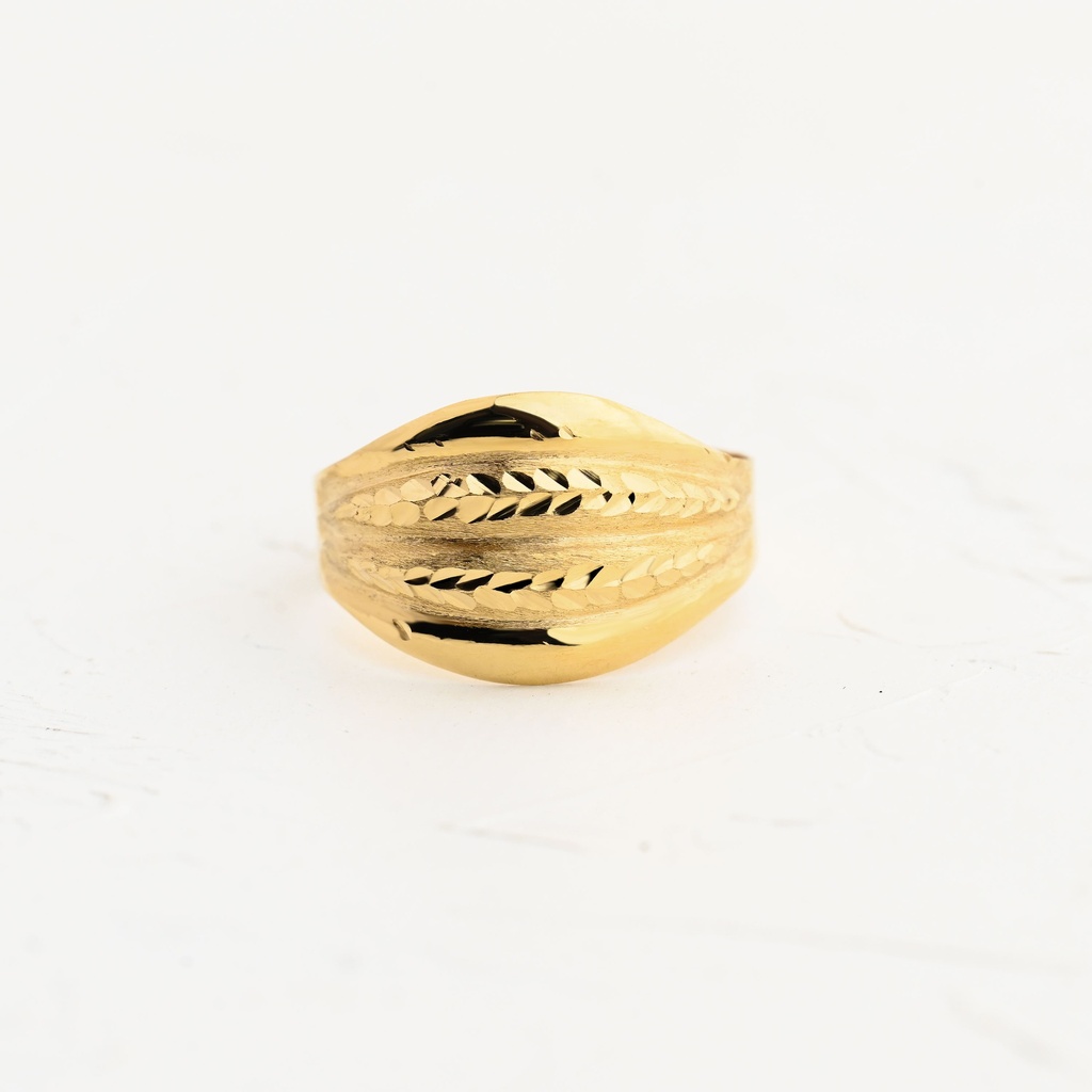 ANILLO RESPLANDOR DORADO