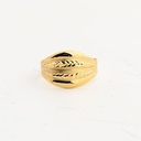 ANILLO RESPLANDOR DORADO
