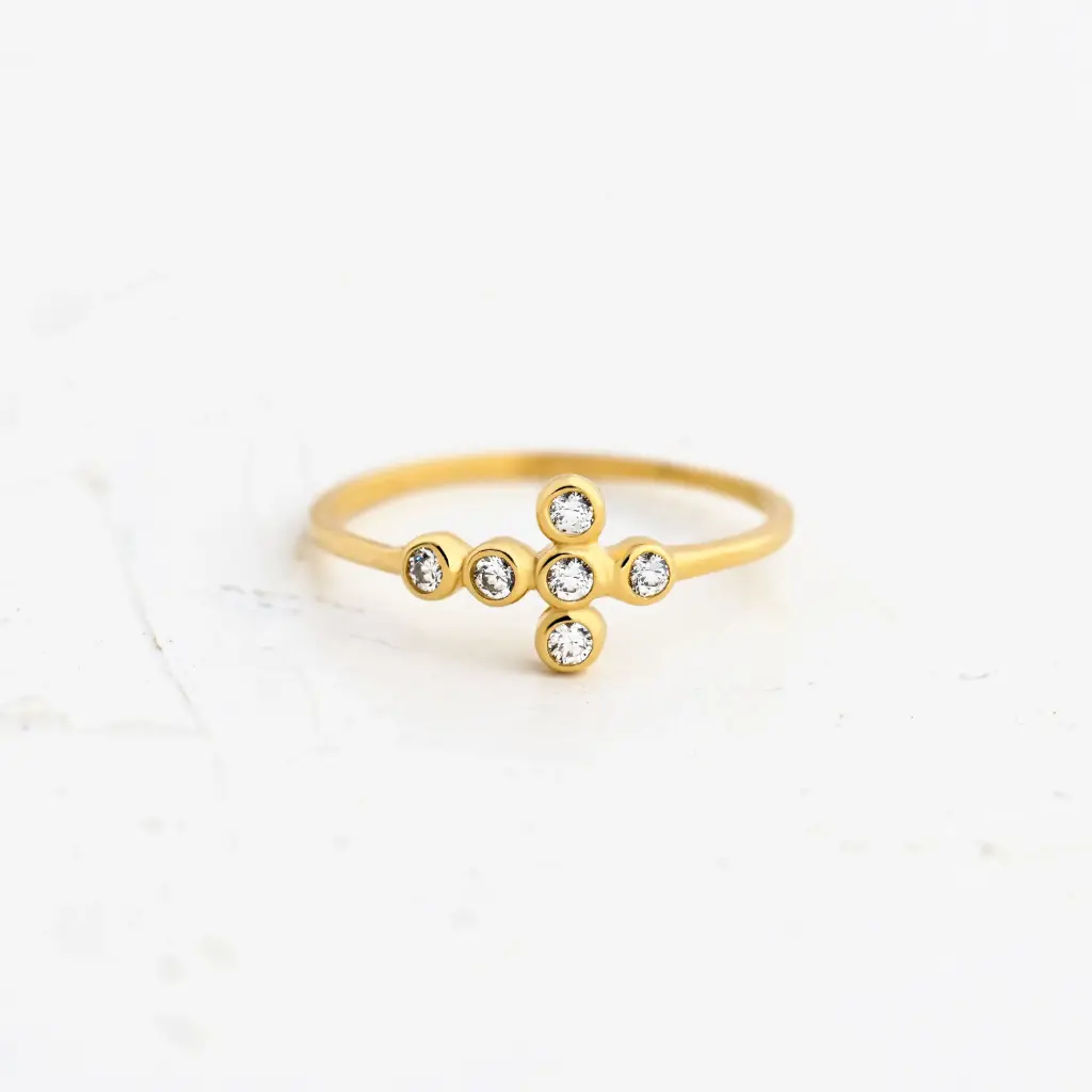 ANILLO CRUZ LUZ DE FE  