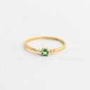 ANILLO ESMERALDA ROCIO VERDE  