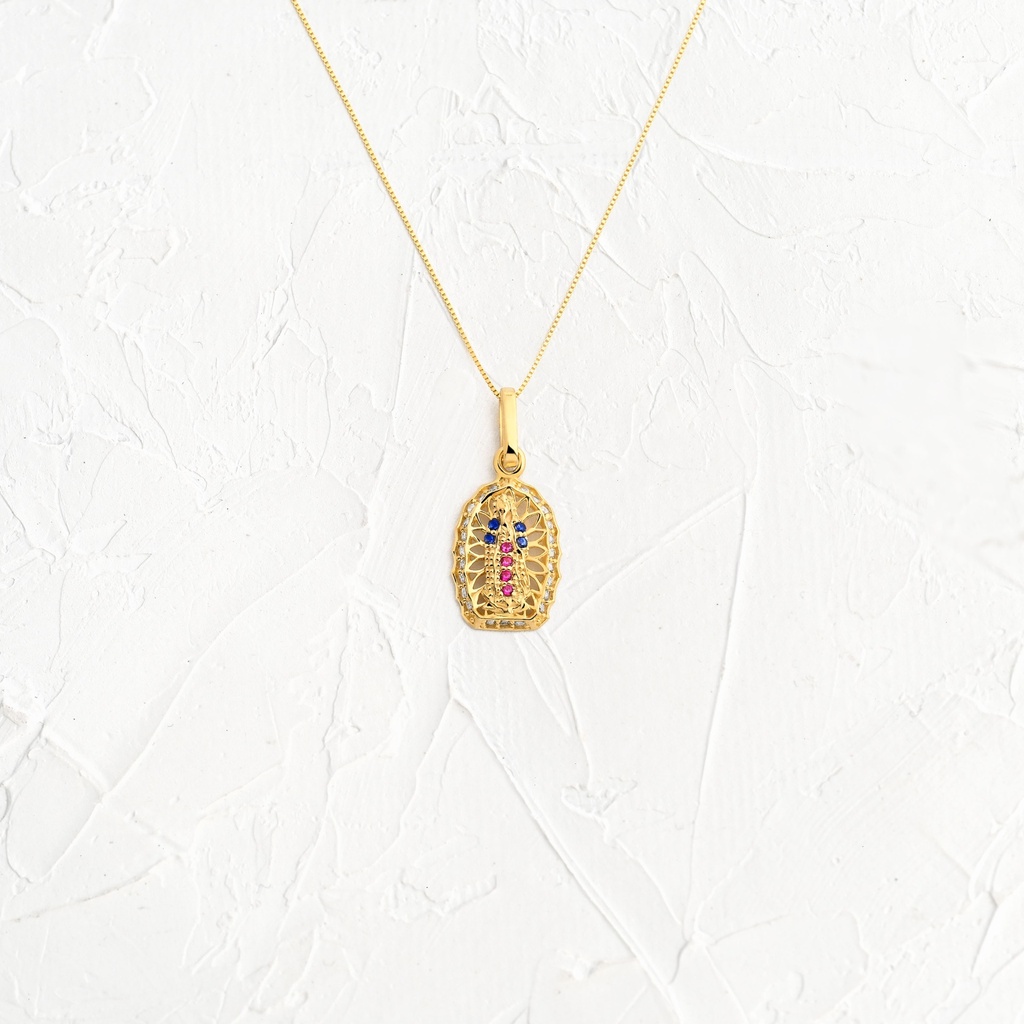 DIJE GUADALUPANA LUZ MEXICANA