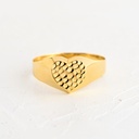 ANILLO CORAZON CON TEXTURA