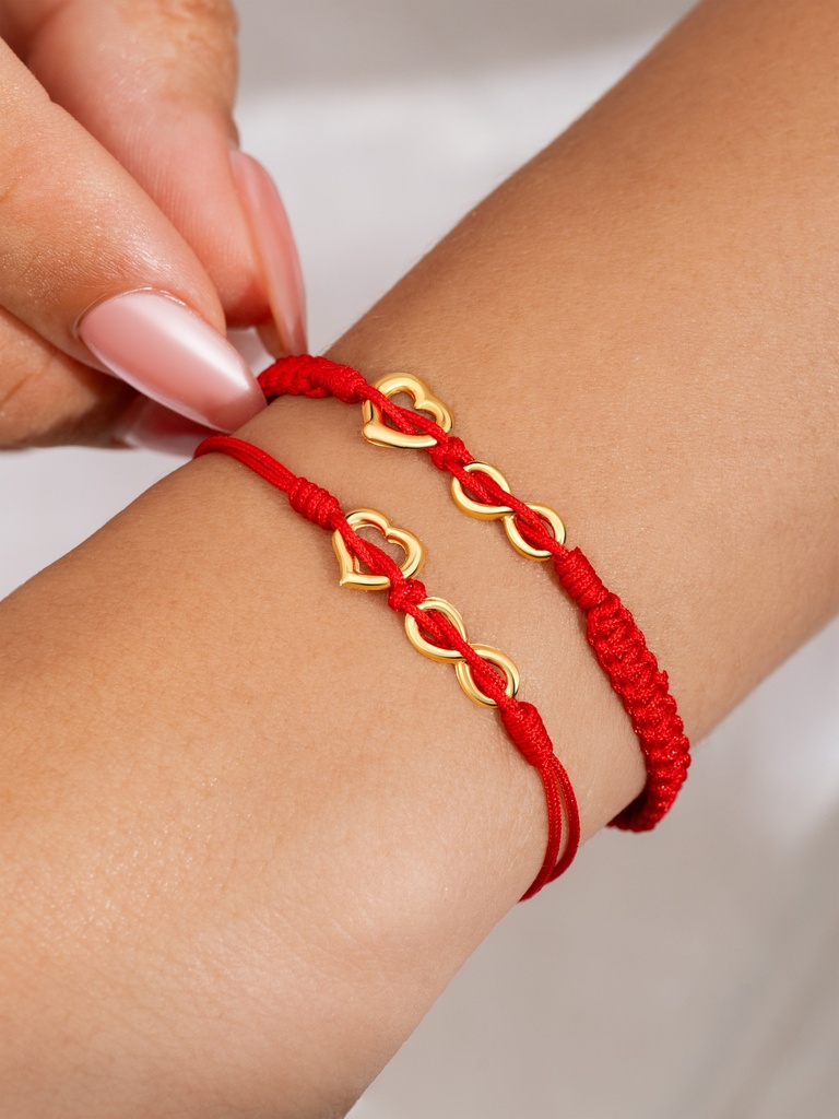 PULSERA DUO AMOR INFINITO
