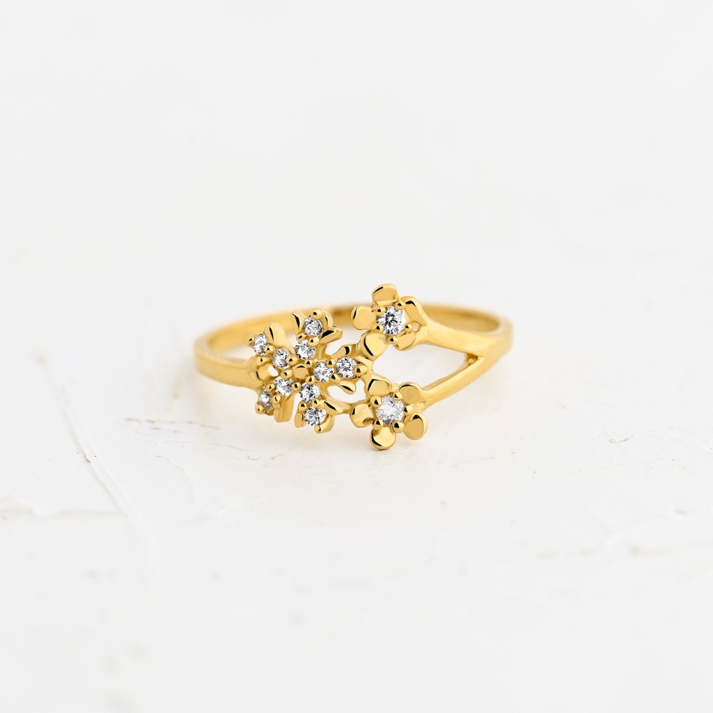 ANILLO CIRCÓN ESCARCHA DE NIEVE