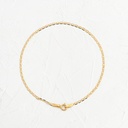 PULSERA ITALIANA PLANA TRES OROS