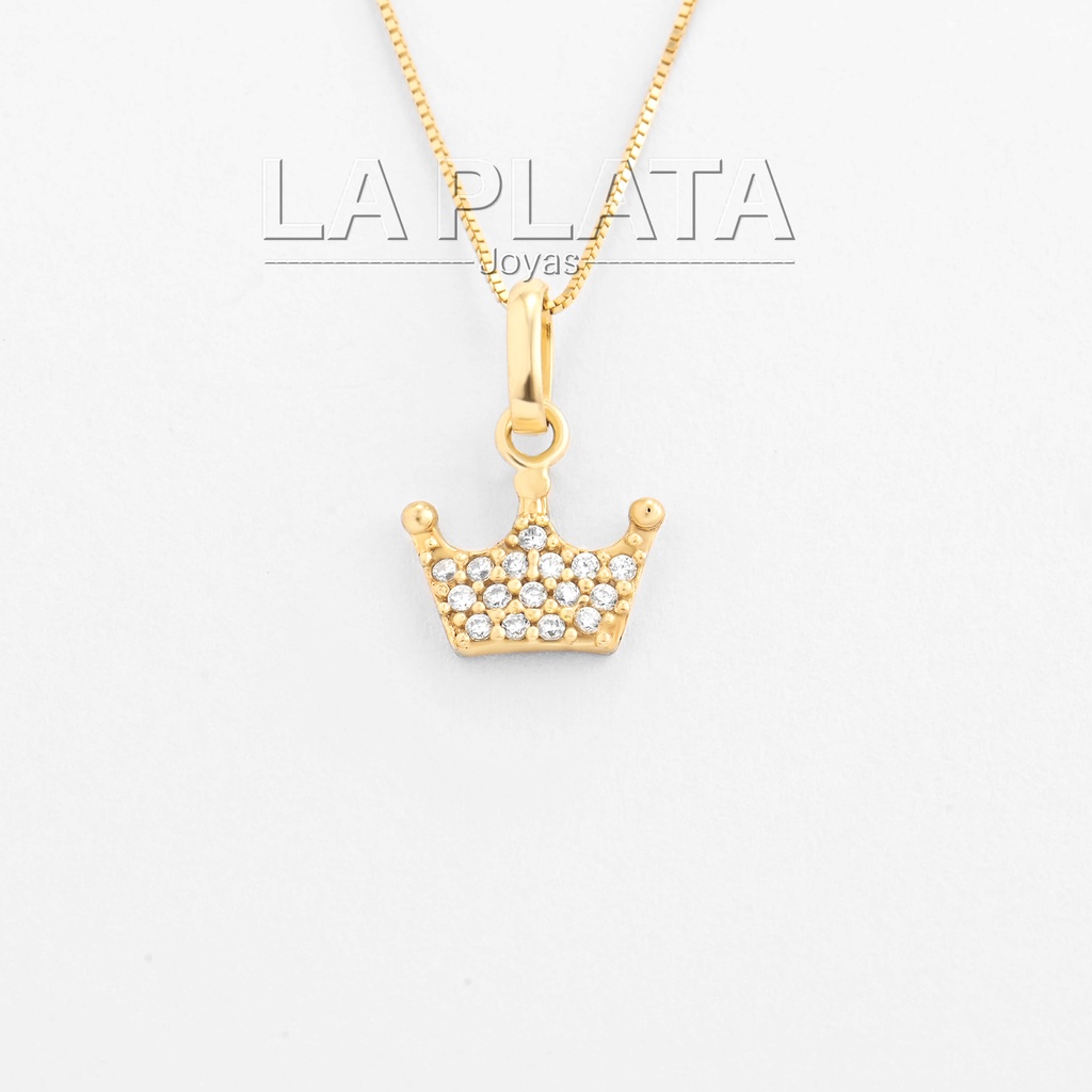 DIJE CORONA EN CIRCONADA