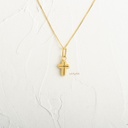 DIJE CRUZ SOBREMARCADA