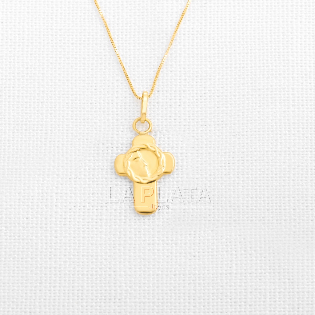 DIJE CRUZ CELTA CON DISEÑO 