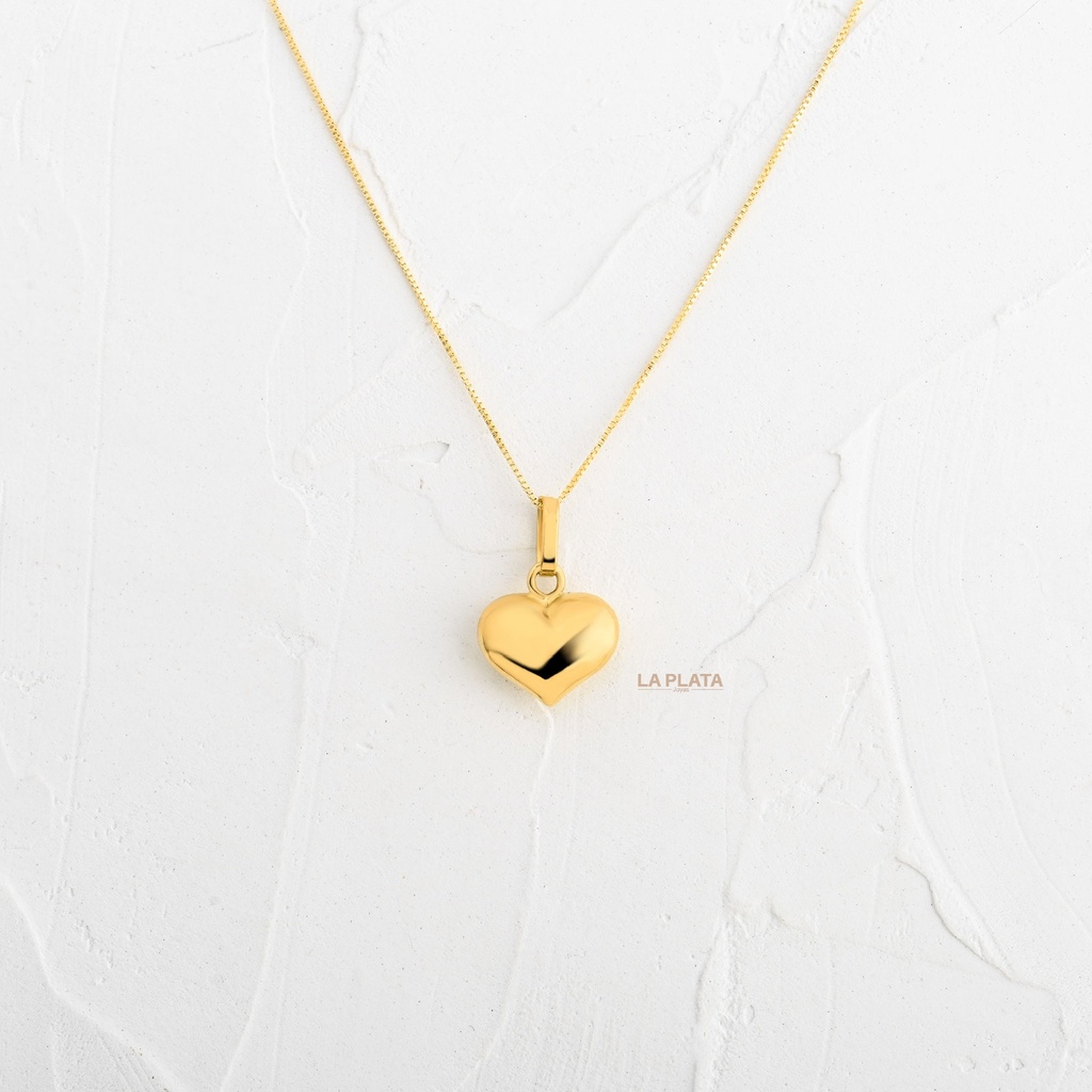 DIJE CORAZÓN LISO GRANDE